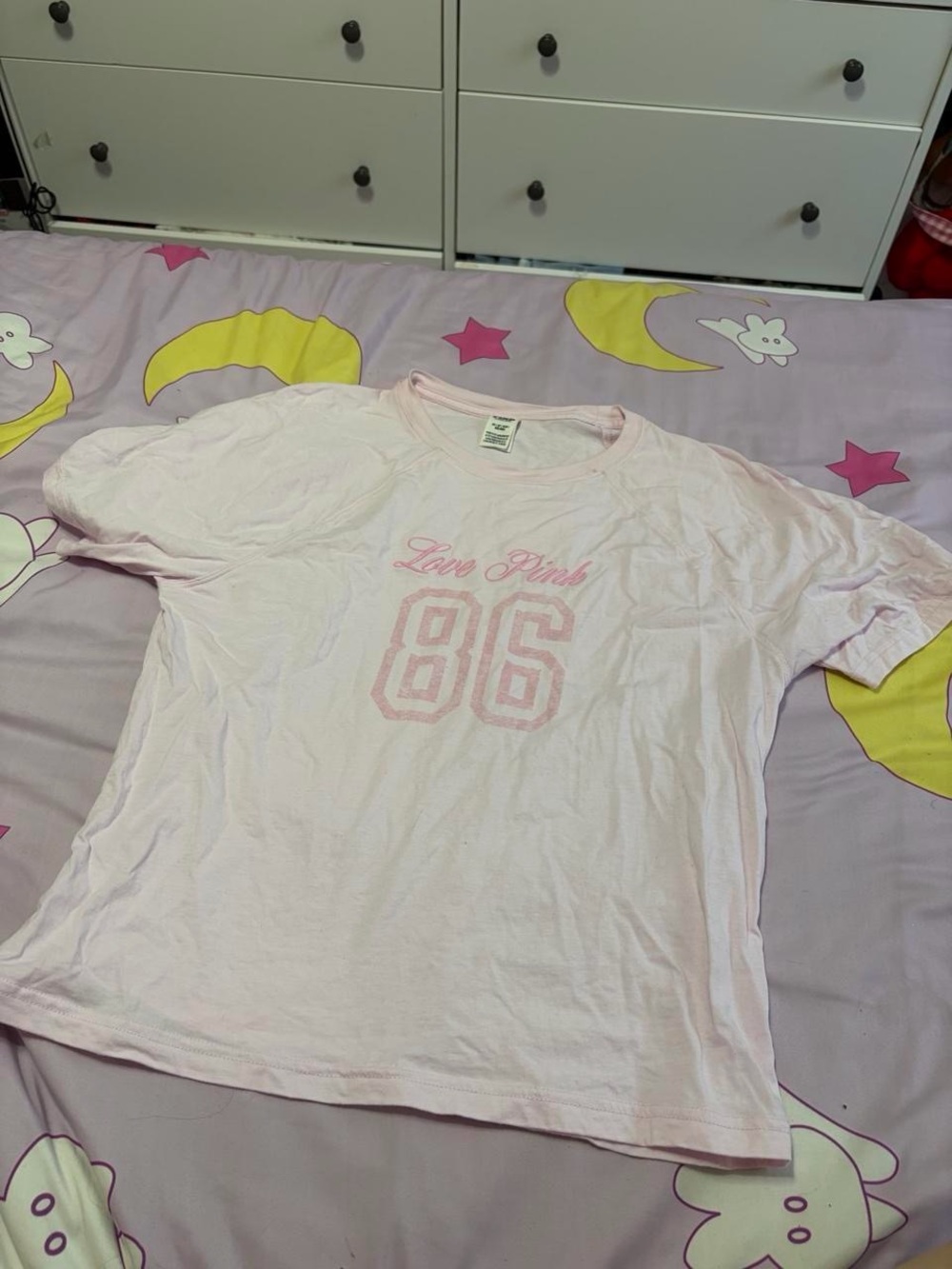 PINK Victoria's Secret Short Sleeve Tee - Light Pink